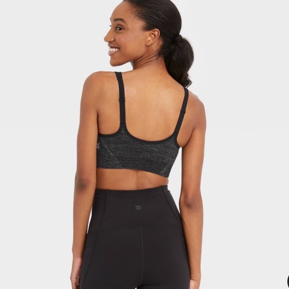 All in Motion Zip Front Sports Bra - Picture 3 of 8